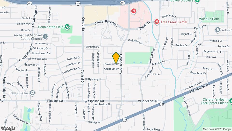 2416 Oakmont Dr Map and Location Details