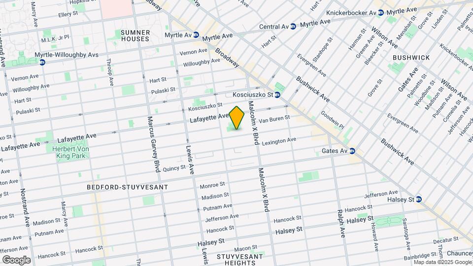 883 Greene Ave Mapa y Detalles de la Ubicación