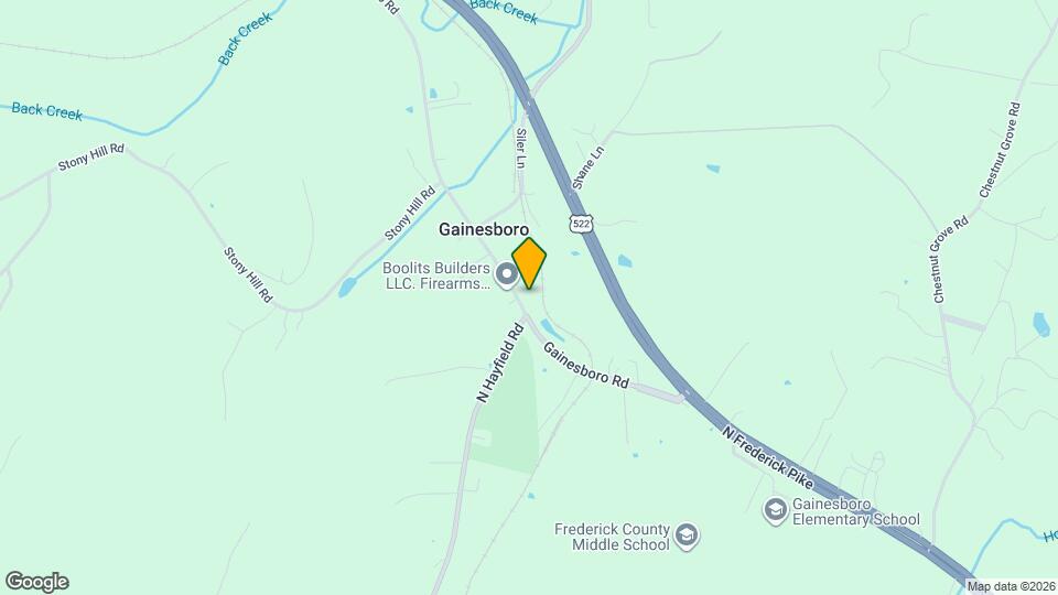 308 Gainesboro Rd Map and Location Details