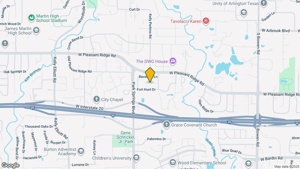 3608 Montridge Ct Map and Location Details