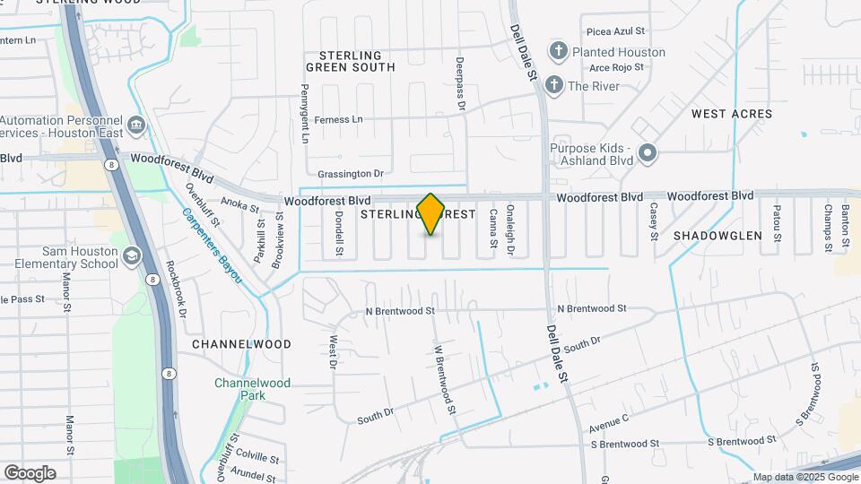 722 Stonyridge St Map and Location Details