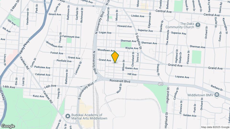 707 Moore St Mapa y Detalles de la Ubicación