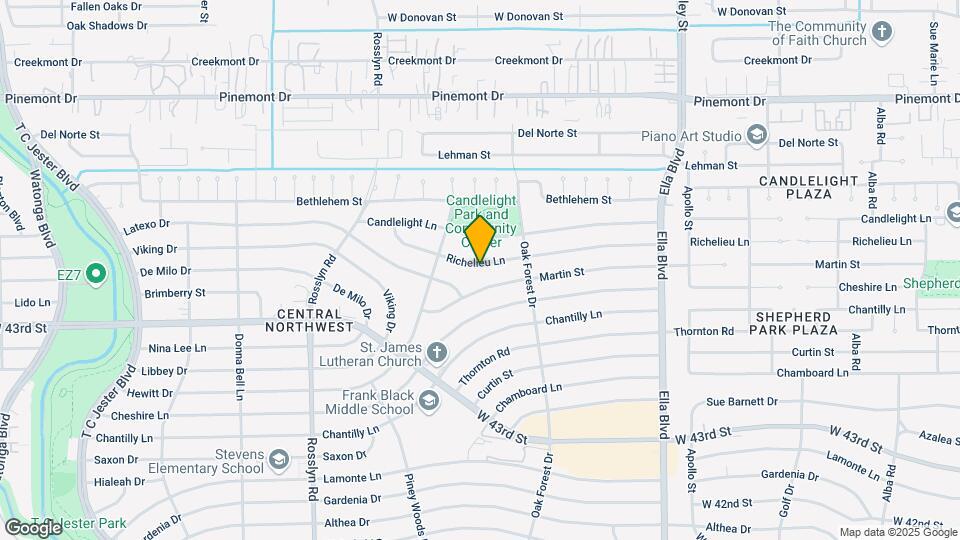 1439 Richelieu Ln Map and Location Details