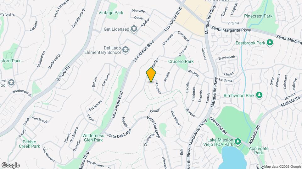 27425 Sereno Map and Location Details