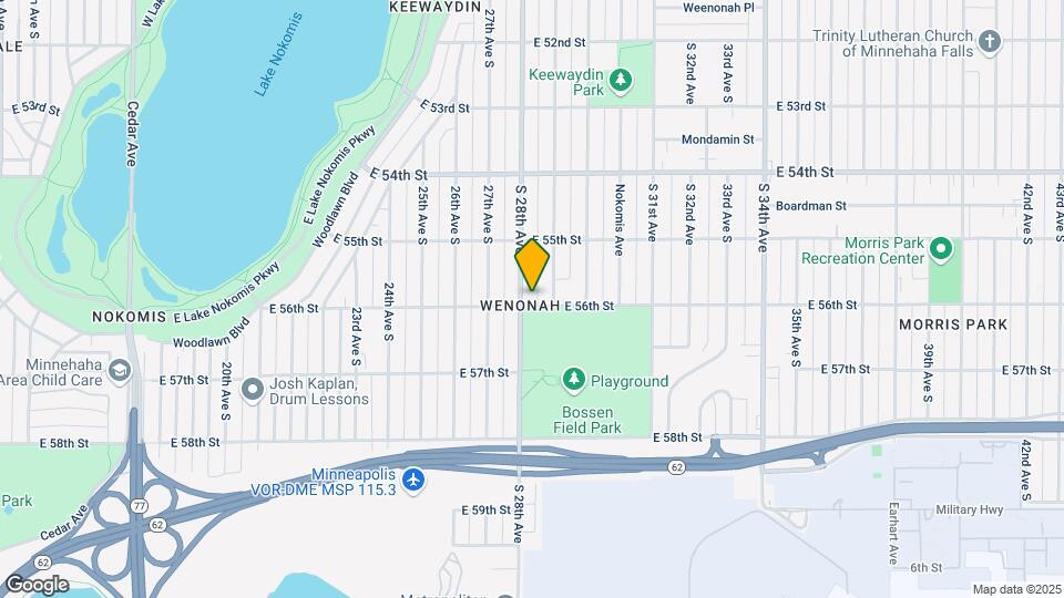 5537 28th Ave S Map and Location Details