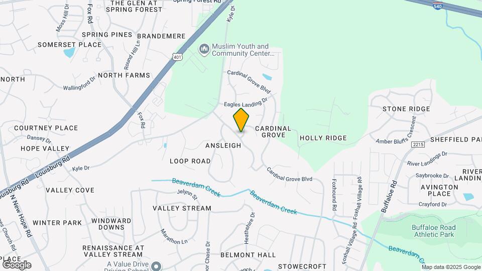 5500 Marthonna Way Map and Location Details