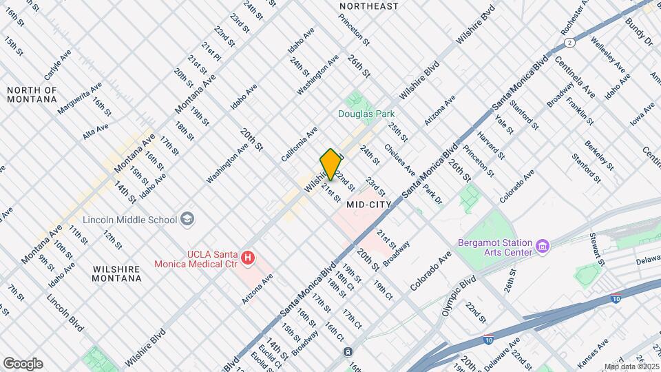 1223 21st St Map and Location Details