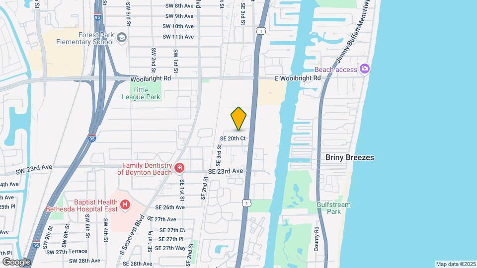 Villas of Boynton Beach Mapa y Detalles de la Ubicación