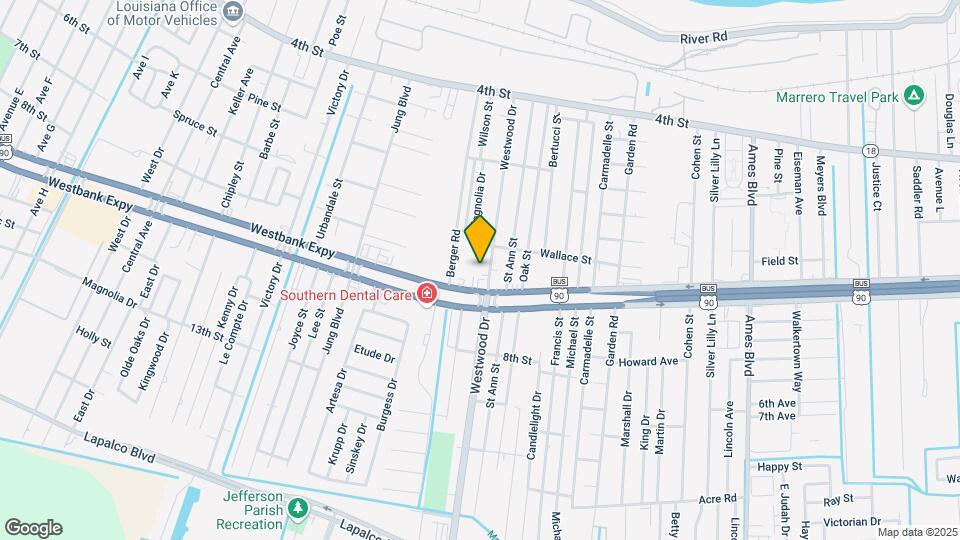 640 Westwood Dr Mapa y Detalles de la Ubicación