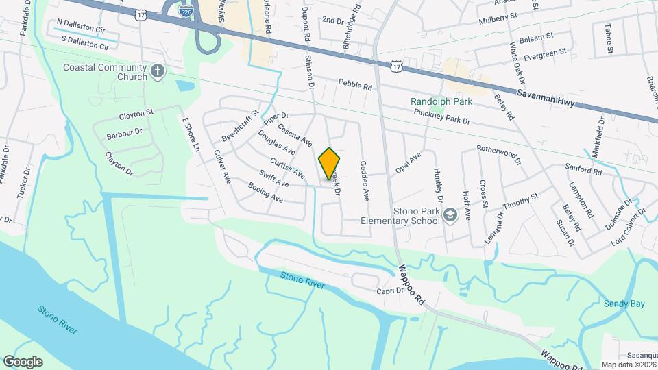 1908 Swift Ave Map and Location Details