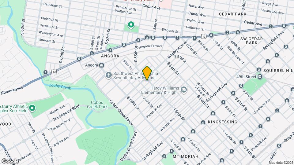 1212 S 56th St Map and Location Details