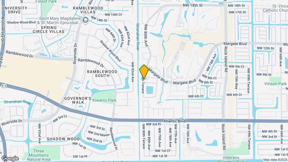 7975 NW 8th St Map and Location Details