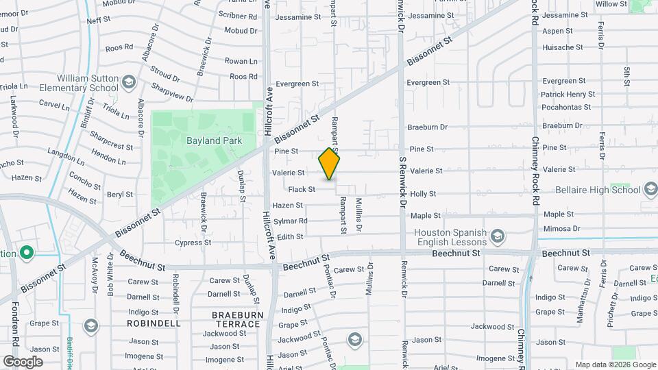 5604 Flack St, Unit SI ID1514795P Mapa y Detalles de la Ubicación