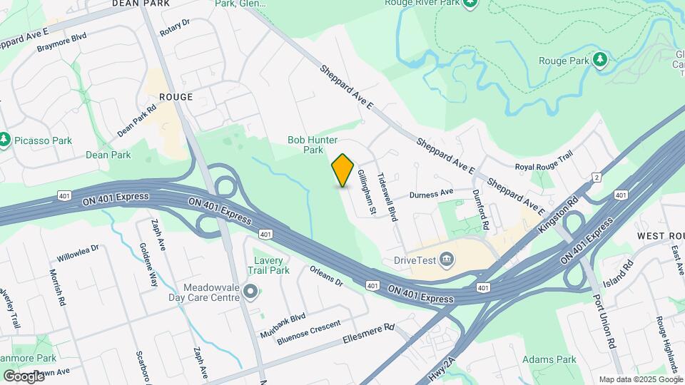 59 Bonnydon Crescent Map and Location Details
