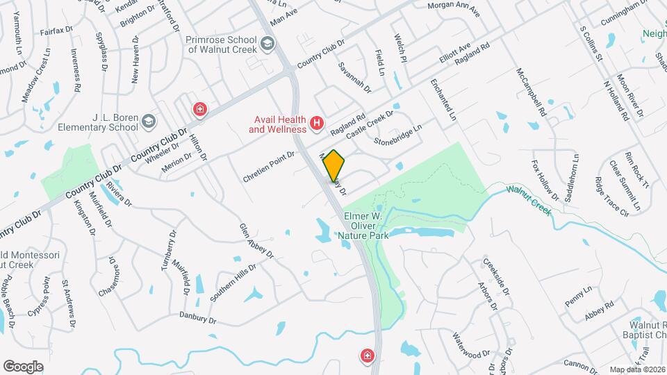 1925 Manor Way Dr Map and Location Details