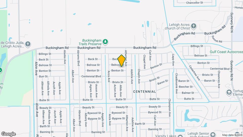 5316 Benton St Mapa y Detalles de la Ubicación