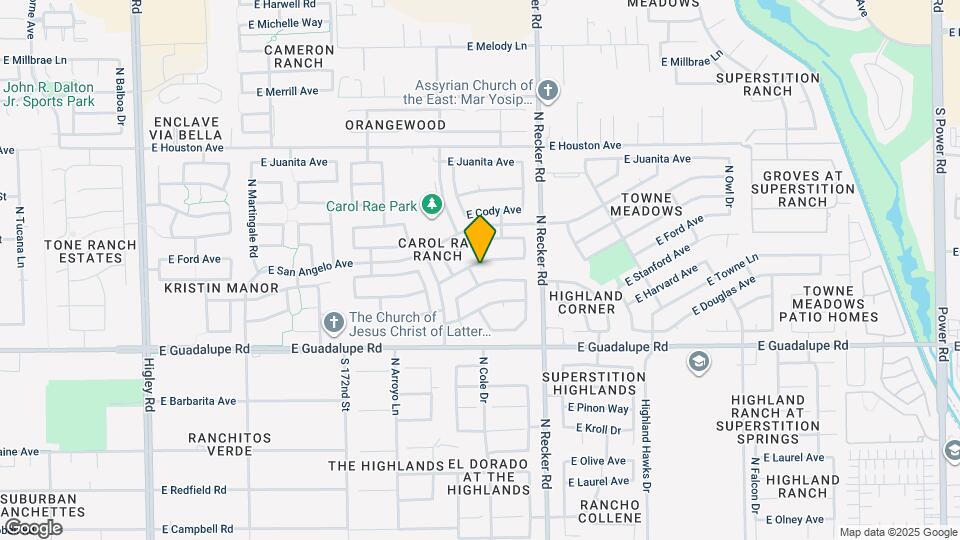 3871 San Remo Ave Map and Location Details