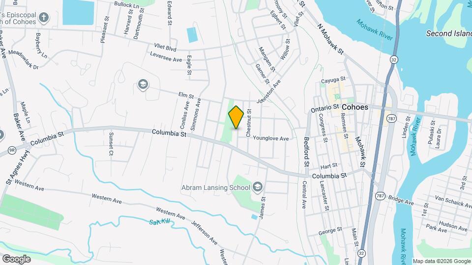 29 Walnut St, Unit / 2nd Floor Map and Location Details