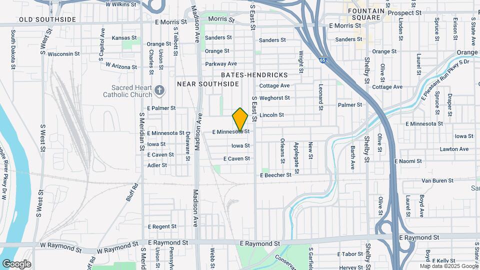349 E Minnesota St Map and Location Details