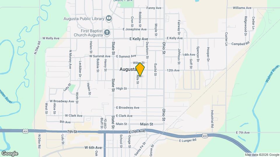 1134 Ada St Map and Location Details