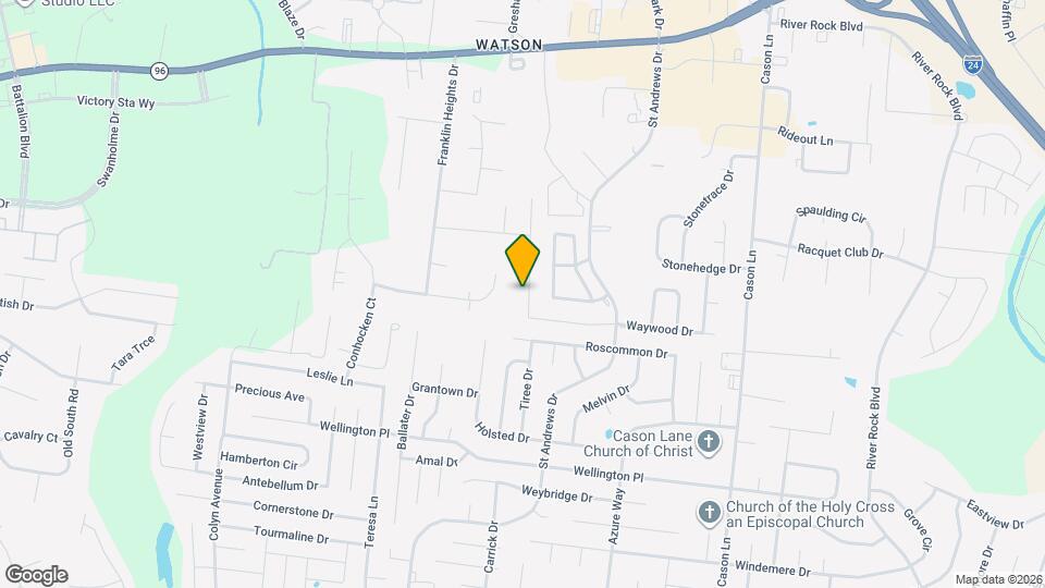 2917 Waywood Dr Map and Location Details