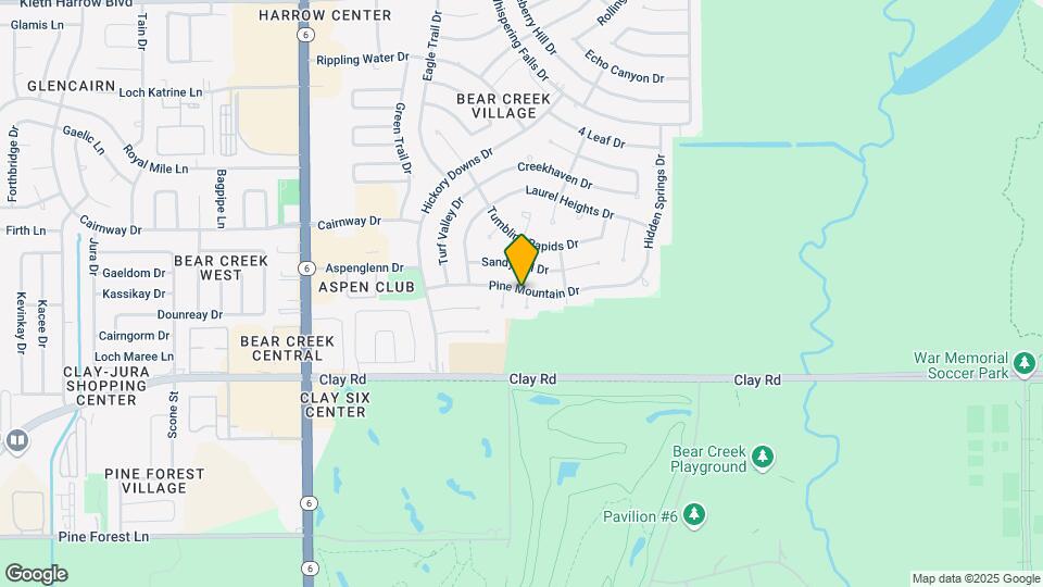 4415 Belle Hollow Dr Map and Location Details