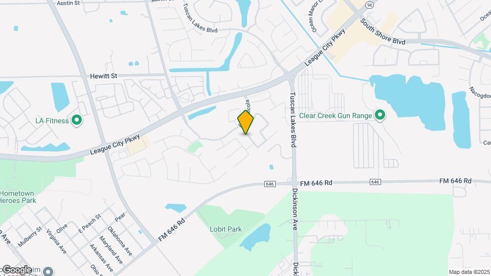 1607 Bel Riposo Ln Map and Location Details