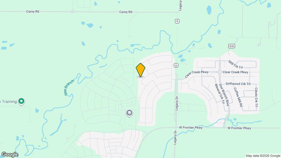 3627 Alamosa River Dr Map and Location Details