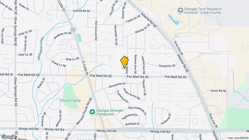 2064 Gober Ave SE Map and Location Details