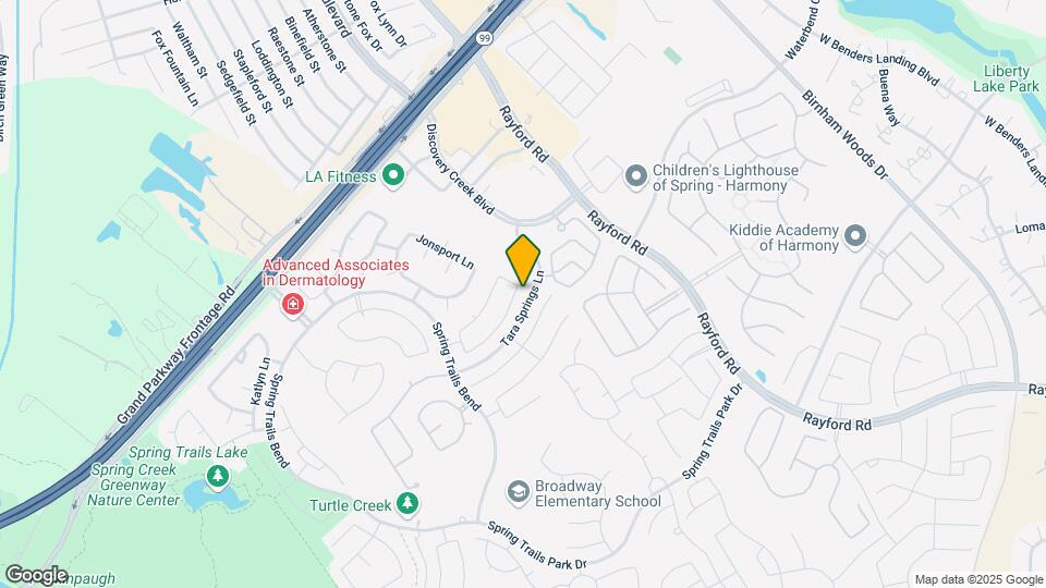 2450 Colonial Springs Ln Map and Location Details