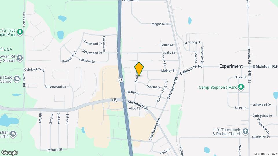 1716 Ridge St Map and Location Details