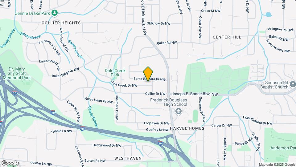 2507 Dale Creek Dr NW Map and Location Details
