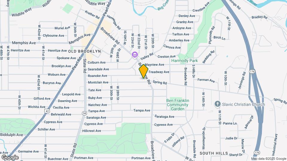 2210 Montclair Ave Map and Location Details