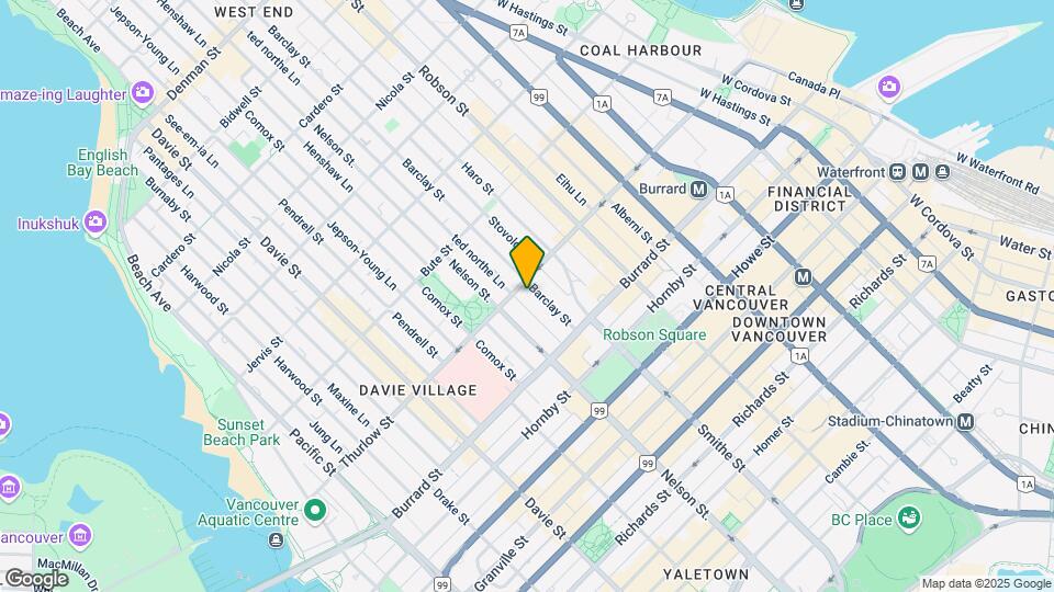1070 Barclay St Map and Location Details