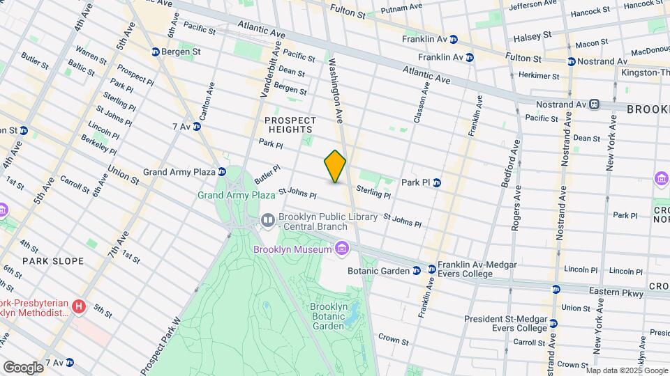 430 Sterling Pl Mapa y Detalles de la Ubicación