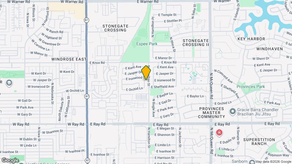 1271 N Fresno St Map and Location Details