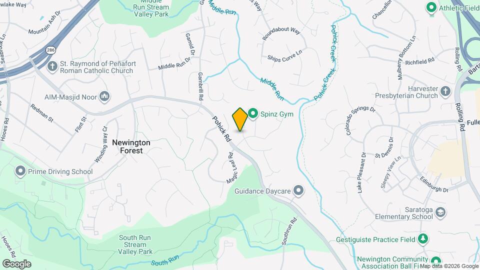 7930 Bubbling Brook Cir Map and Location Details