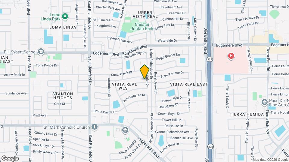 11895 David Forti Dr Map and Location Details