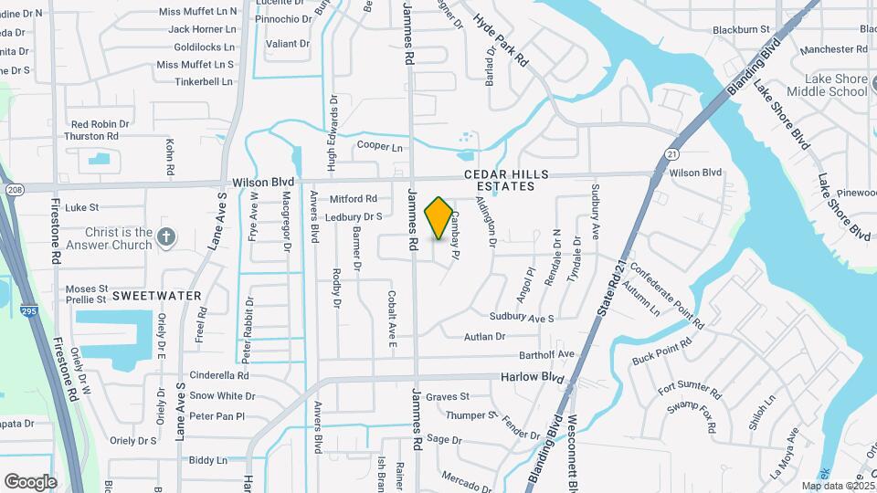 3827 Colebrooke Dr Map and Location Details