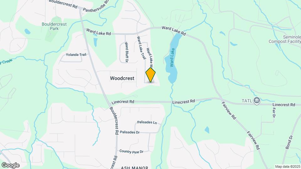 4183 Ward Lake Trail Map and Location Details