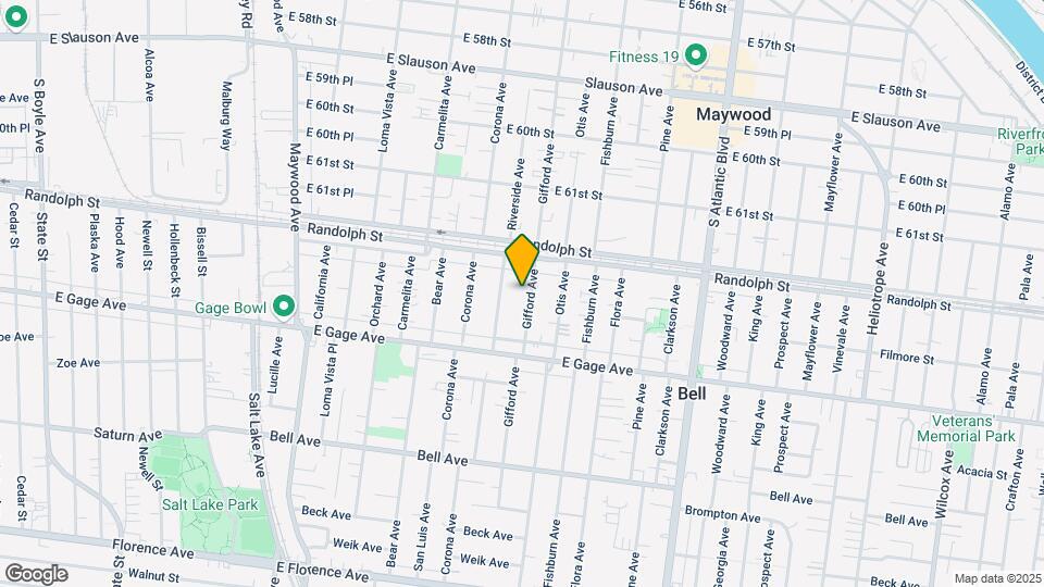 6239-6245 Gifford Ave Map and Location Details