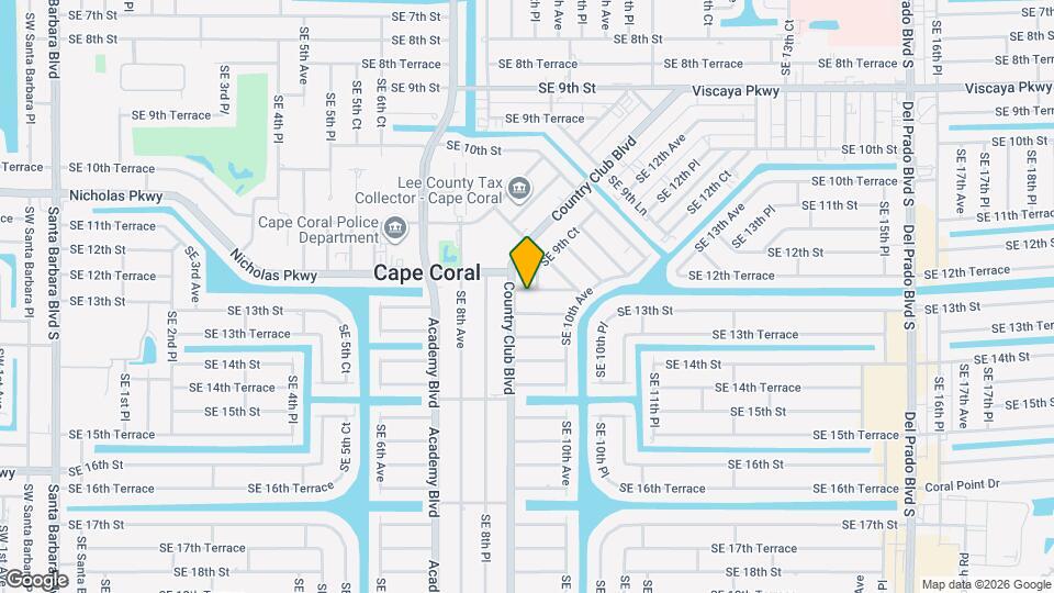 910 SE 12th Terrace Map and Location Details