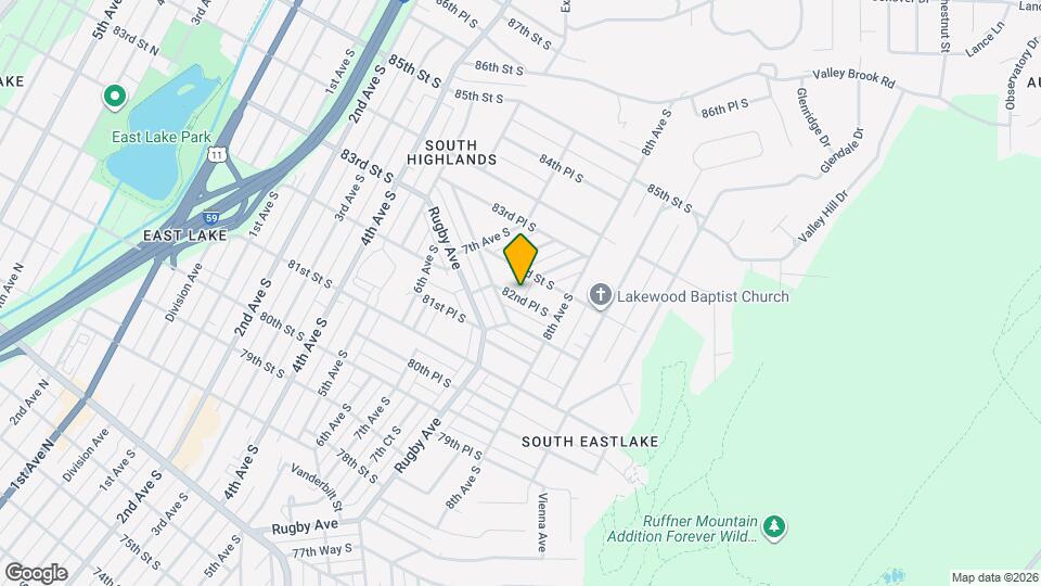 745 82nd Pl S Map and Location Details