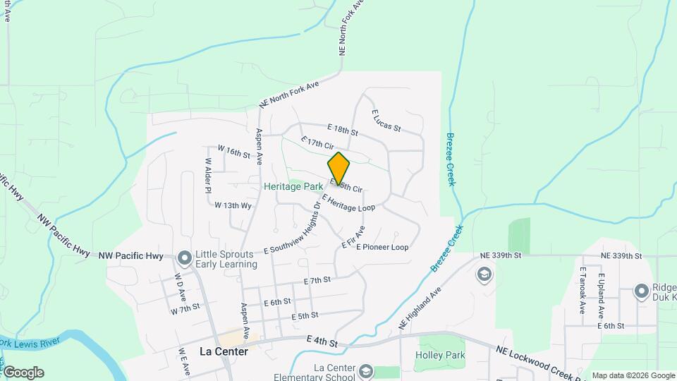738 E 15th Cir Map and Location Details