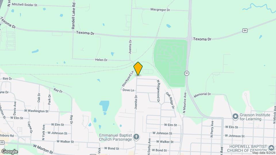 1829 Ridgewood Rd Map and Location Details