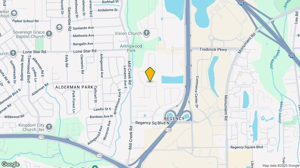 8906 Devon Pines Dr Map and Location Details