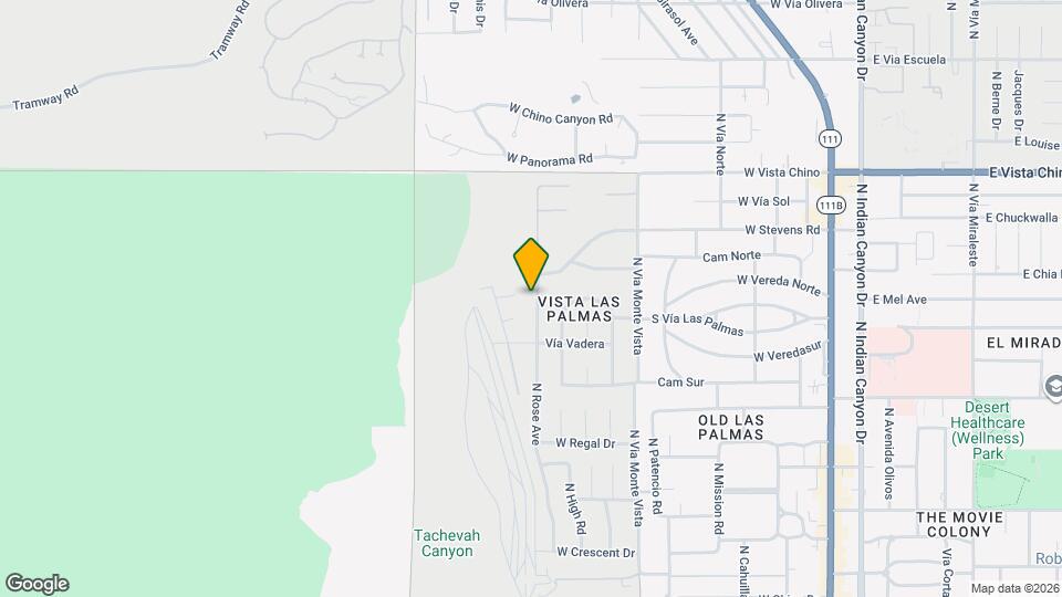 1303 N Rose Ave Map and Location Details