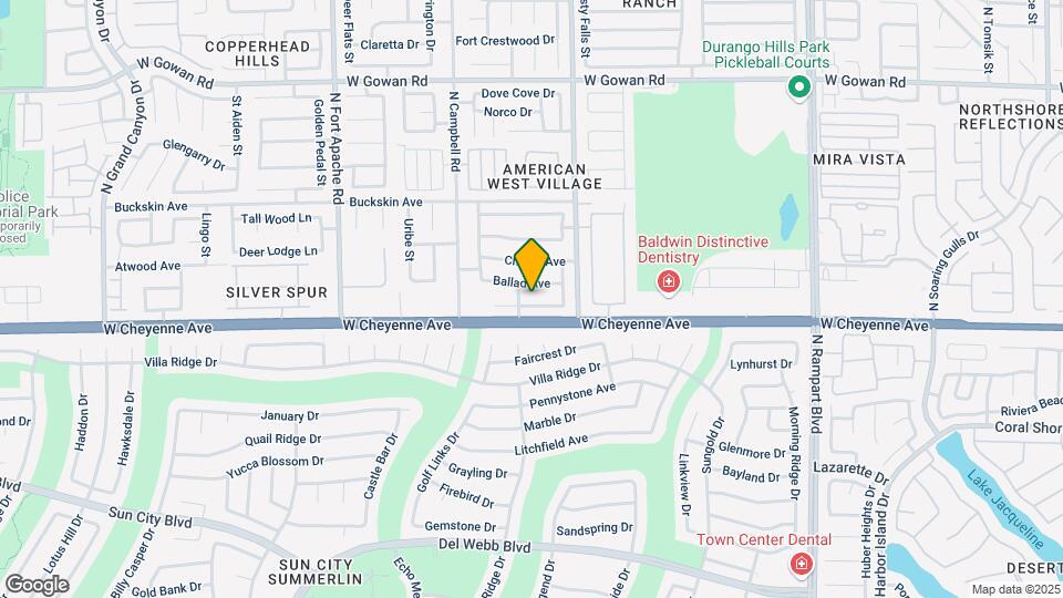 9016 Dolente Ave Map and Location Details