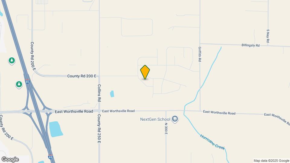 2884 Woods Edge Dr Map and Location Details