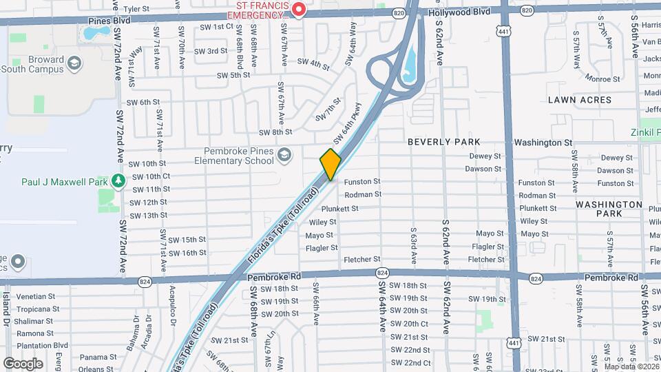 6509 Pines Pkwy Map and Location Details